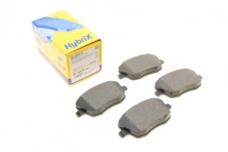 Колодки гальмивни (передни) Seat Cordoba/Ibiza IV/VW Polo/Skoda Fabia 99-15/Roomster 06-15 UA63 Metelli 22-0547-0