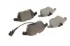 Колодки гальмівні (передні) Audi A3/Skoda Octavia/Fabia/SuperB/VW Caddy/Golf 03- (+датчик) UA63 Metelli 22-0548-0 (фото 10)