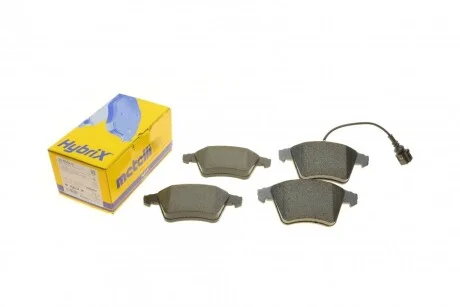 Колодки гальмівні (передні) VW T5/Multivan V 03-15 (+датчик) METELLI UA63 Metelli 22-0552-0