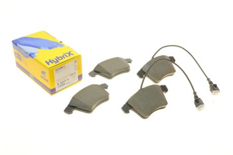 Колодки гальмівні (передні) VW Touareg 02-10 (+датчики) (opt-om) Metelli 22-0552-2