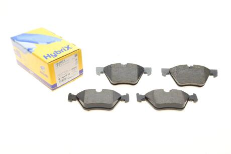 Колодки гальмівні (передні) BMW 3 (E90/E91/E92) 07-13/5 (E60/E61) 03-10/X1 (E84) 09-15 UA63 Metelli 22-0557-0