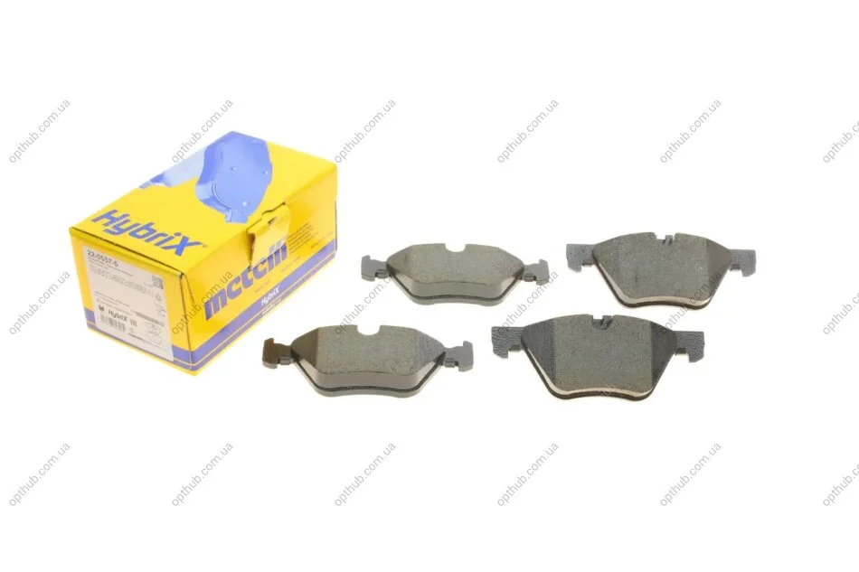 Комплект гальмівних колодок (дискових) METELLI Metelli 22-0557-5 (фото 1)