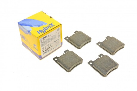 Колодки гальмівні (задні) MB C-class (W202/W203)/E-class (W124/W210)/S-class (W140/W220) 91-07/ UA63 Metelli 22-0567-0