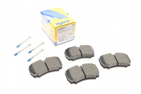 Колодки гальмівні (задні) Iveco Daily III-VI 99-/Ford Transit 2.4/3.2 TDCi 06-14 UA63 Metelli 22-0604-0