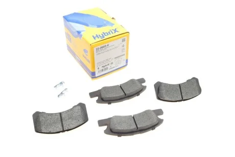 Комплект гальмівних колодок (дискових) METELLI Metelli 22-0605-0