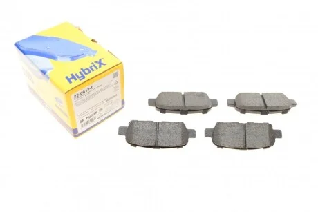 Колодки гальмивни (задни) Renault Koleos/Nissan Juke/Leaf 10-/Qashqai 07-13/X-Trail 01-13/Suzuk UA63 Metelli 22-0612-0