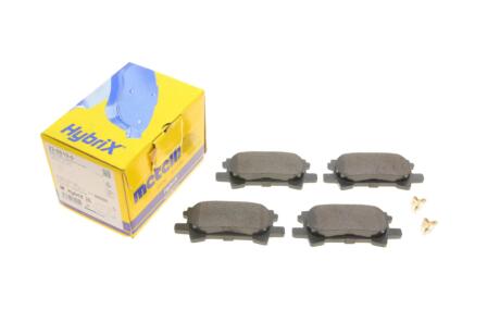 Колодки гальмівні (задні) Lexus RX 03-08 UA63 Metelli 22-0619-0