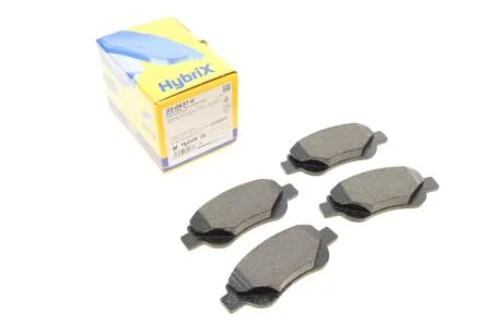 Колодки гальмівні (передні) Citroen С1/Peugeot 107 05-/108 14-/Toyota Aygo 05- UA63 Metelli 22-0637-0