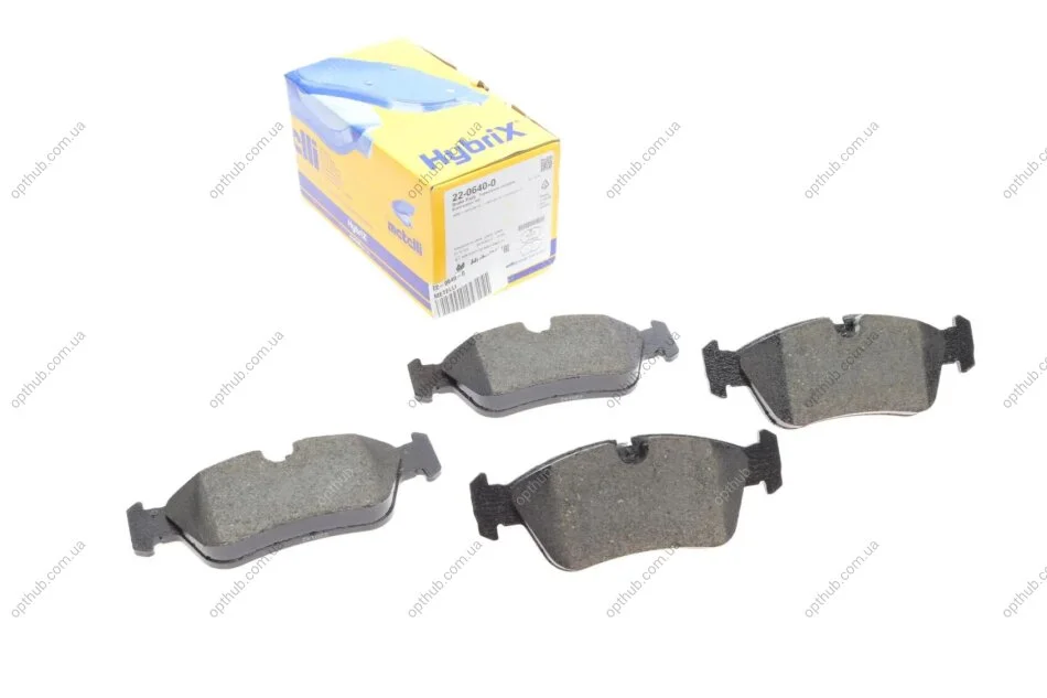 Комплект тормозных колодок (дисковых).) Metelli 22-0640-0 (фото 1)