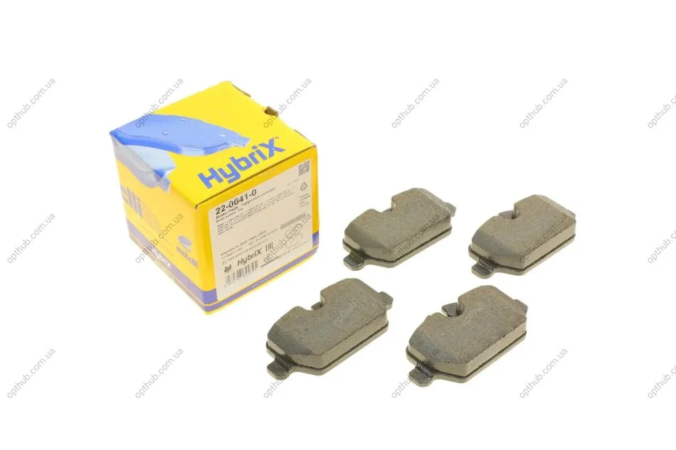 Колодки гальмівні (задні) BMW 1 (E81/E82/E87)/3 (E90/E91/E92/E93) 04-13 METELLI UA63 Metelli 22-0641-0 (фото 1)