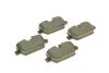 Колодки гальмівні (задні) BMW 1 (E81/E82/E87)/3 (E90/E91/E92/E93) 04-13 METELLI UA63 Metelli 22-0641-0 (фото 2)
