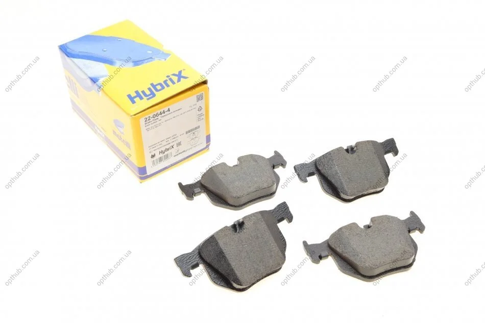 Колодки гальмівні (задні) BMW X5 (E70) 06-13/(F15/F85) 13-18/X6 (E71/E72) 08-14/(F16/F86) 14-19 UA63 Metelli 22-0644-4 (фото 1)