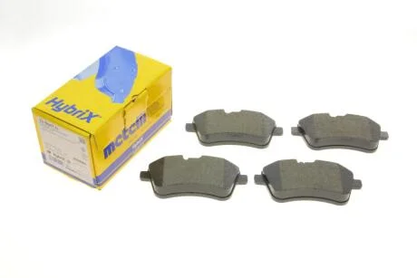 Колодки гальмівні (передні) MB A-class (W169)/B-class (W245) 04-12 (Bosch) METELLI UA63 Metelli 22-0647-0