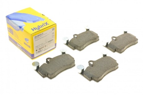 Колодки гальмівні (задні) Audi Q7 06-15/VW Touareg/Porsche Cayenne 02-10 UA63 Metelli 22-0655-0