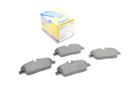 Комплект гальмівних колодок (дискових) METELLI Metelli 22-0664-2