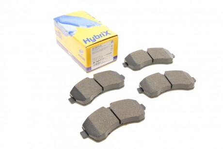 Колодки гальмівні (передні) MB Sprinter 411-519CDI/VW Crafter 06- (спарка) UA63 Metelli 22-0673-0