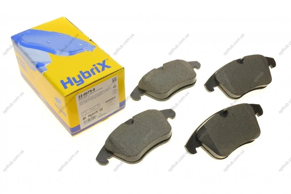Колодки гальмівні (передні) Ford Mondeo/Galaxy/S-Max/Volvo XC70/V70/S80 07-16 METELLI UA63 Metelli 22-0675-0 (фото 1)