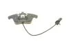Колодки гальмівні (передні) Audi A4 07-18/Audi A5 07-/Audi Q5 12-17 (+датчик) METELLI UA63 Metelli 22-0675-2 (фото 4)