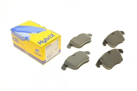 Колодки гальмівні (передні) Citroen C5 08-/Peugeot 407 04-/508 10-18 METELLI UA63 Metelli 22-0675-5