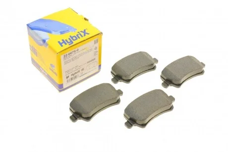 Колодки гальмивни (задни) Ford Galaxy/S-Max 06-15/Volvo S60/S80/V60/V70/XC60/XC70 08-/Land Rove UA63 Metelli 22-0676-0
