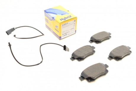 Колодки гальмівні (задні) Ford Transit V347 06-14 (+датчики) UA63 Metelli 22-0681-0