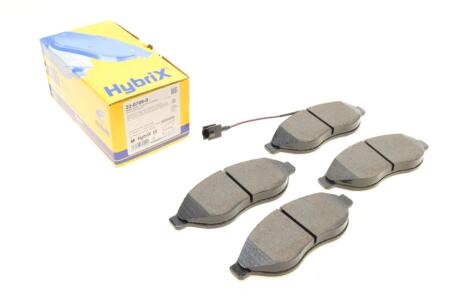 Колодки гальмівні (передні) Citroen Jumper/Fiat Ducato/Peugeot Boxer 06- UA63 Metelli 22-0708-0