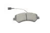 Колодки гальмівні (передні) Citroen Jumper/Fiat Ducato/Peugeot Boxer 06- R16 (з датчиком) UA63 Metelli 22-0709-1 (фото 6)