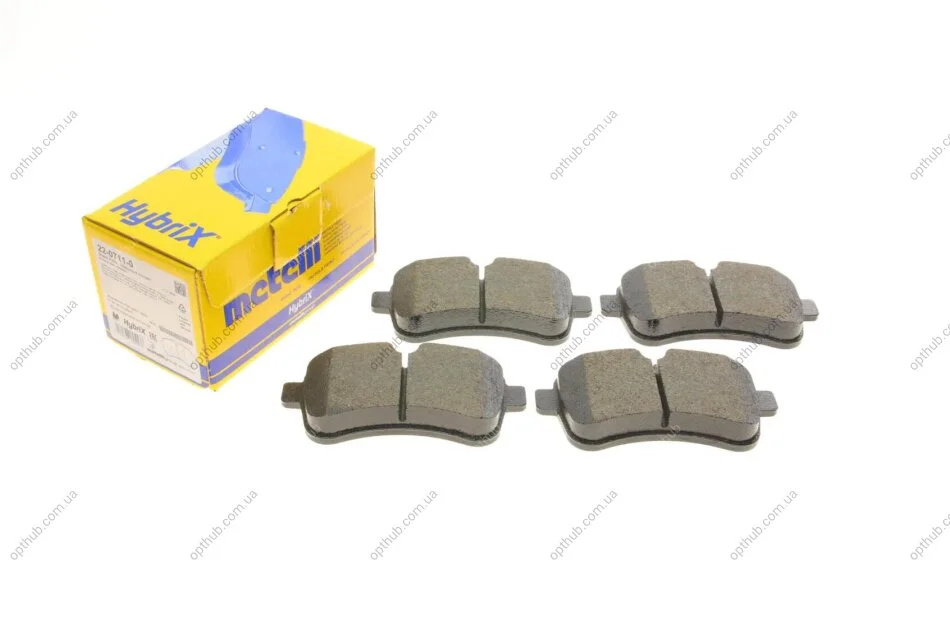 Колодки гальмівні (задні) Iveco Daily IV-VI 06- METELLI UA63 Metelli 22-0711-0 (фото 1)