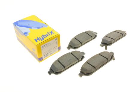 Комплект гальмівних колодок (дискових) Metelli 22-0719-0