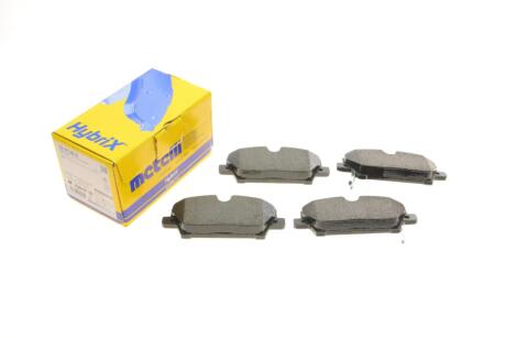 Комплект тормозных колодок (дисковых).) Metelli 22-0728-0