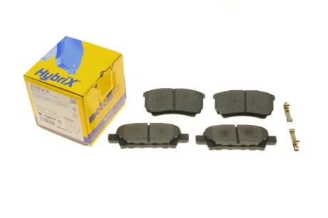 Колодки гальмівні (задні) Mitsubishi Outlander/Lancer 03-/Jeep Compass/Patriot/Dodge Avenger 06 UA63 Metelli 22-0737-0