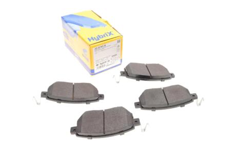 Колодки гальмивни (передни) Nissan Murano/Infiniti FX 35/45 03- UA63 Metelli 22-0741-0