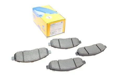 Комплект гальмівних колодок (дискових) METELLI Metelli 22-0743-1