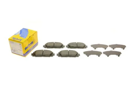 Колодки гальмівні (передні) Toyota Prius 08-/Corolla 12-/Lexus CT 10- METELLI UA63 Metelli 22-0745-1