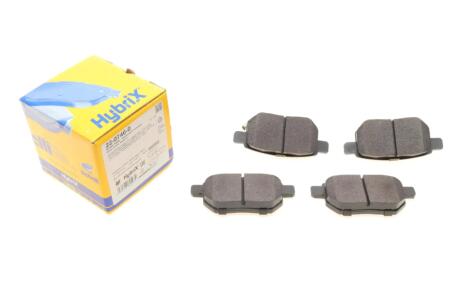 Колодки гальмівні (задні) Toyota Corolla/Auris 06-14/IQ/Urban Cruiser 09-15/Prius 12-/Yaris 05- UA63 Metelli 22-0746-0