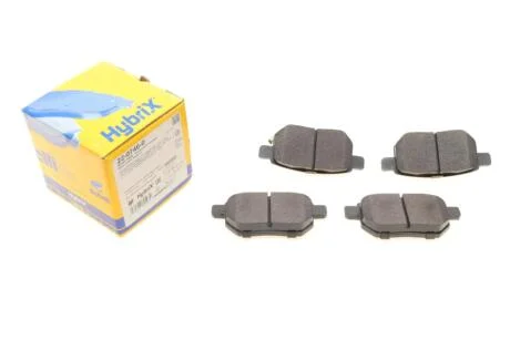Колодки гальмивни (задни) Toyota Corolla/Auris 06-14/IQ/Urban Cruiser 09-15/Prius 12-/Yaris 05- UA63 Metelli 22-0746-0