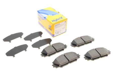 Колодки гальмівні (передні) Toyota Corolla 01-18/Auris 07-12/Rav4 III 05-/Yaris/Prius+ 12- UA63 Metelli 22-0747-0