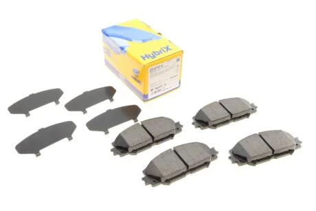 Колодки гальмівні (передні) Toyota Corolla 01-18/Auris 07-12/Rav4 III 05-/Yaris/Prius+ 12- UA63 Metelli 22-0747-0