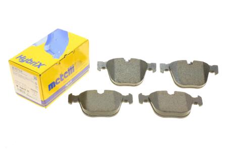 Колодки гальмівні (задні) BMW 5 (E60/65)/X5 (E70/F15)/X6 (E71/E72) 3.0-4.4 08- UA63 Metelli 22-0773-0