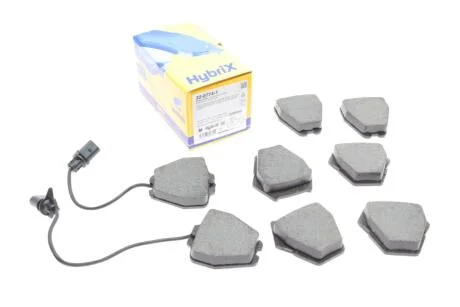 Комплект гальмівних колодок (дискових) METELLI Metelli 22-0774-1