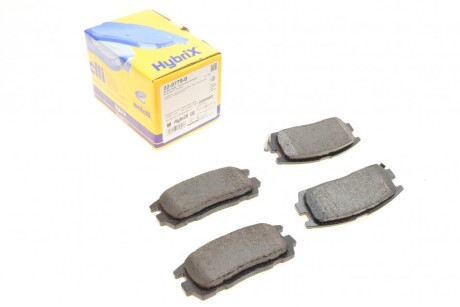 Колодки гальмівні (задні) Opel Antara A/Chevrolet Captiva 06- UA63 Metelli 22-0779-0