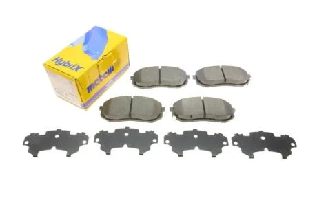 Колодки гальмивни (передни) Hyundai i30/Kona/Kia Pro Ceed/Soul 14- METELLI UA63 Metelli 22-0783-1