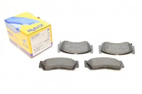 Колодки гальмівні (задні) Hyundai Santa Fe II 06-12/H-1 01-07 METELLI UA63 Metelli 22-0788-0