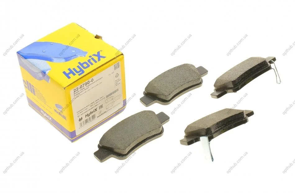 Колодки гальмівні (задні) Honda CR-V III/IV 06- METELLI UA63 Metelli 22-0790-0 (фото 1)