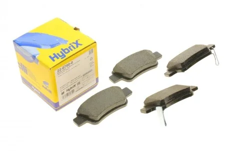 Колодки гальмівні (задні) Honda CR-V III/IV 06- METELLI UA63 Metelli 22-0790-0