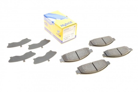 Колодки гальмівні (передні) Mitsubishi L200 05-/Pajero Sport II 08- UA63 Metelli 22-0791-0