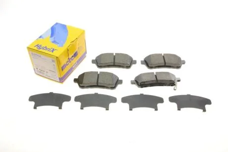 Колодки гальмивни (передни) Ford Fiesta 08- METELLI UA63 Metelli 22-0793-0