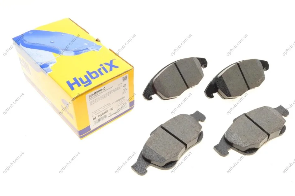 Колодки гальмівні (передні) Citroen C4/Berlingo/Peugeot 5008/Partner 08- METELLI UA63 Metelli 22-0800-0 (фото 1)