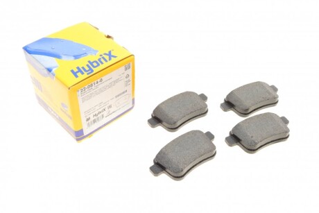 Колодки гальмівні (задні) Renault Kangoo 08-/MB Citan 12- UA63 Metelli 22-0814-0