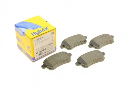 Колодки гальмивни (задни) Renault Megane III 08-/Grand Scenic III/Fluence 09- METELLI UA63 Metelli 22-0818-0